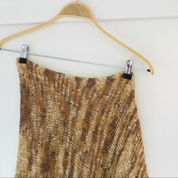 MURIELLE Neutral Blend Poncho with Fringe - Picture 3 of 8